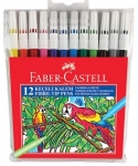 Faber-Castell Keçeli Kalem 12 Renk resim