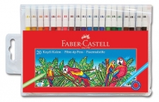 Faber-Castell Keçeli Kalem 20 Renk resim