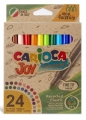 Carioca Ecofamily Joy Süper Yıkanabilir Keçeli Boya Kalemi 24'lü
