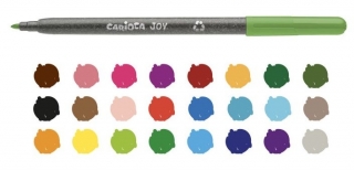 Carioca Ecofamily Joy Süper Yıkanabilir Keçeli Boya Kalemi 24'lü