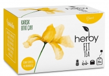 Herby Fit Elma Sirkeli Ananaslı Karışık Bitki Çayı Bardak Poşet 20 Adet resim