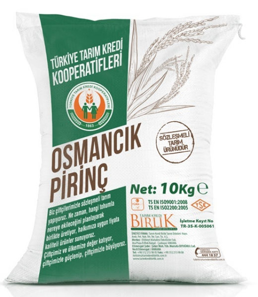 Tarım Kredi Birlik Osmancık Pirinç 10 kg (10 kg)