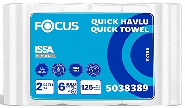 Focus Extra Quick Kağıt Havlu 6 Rulo