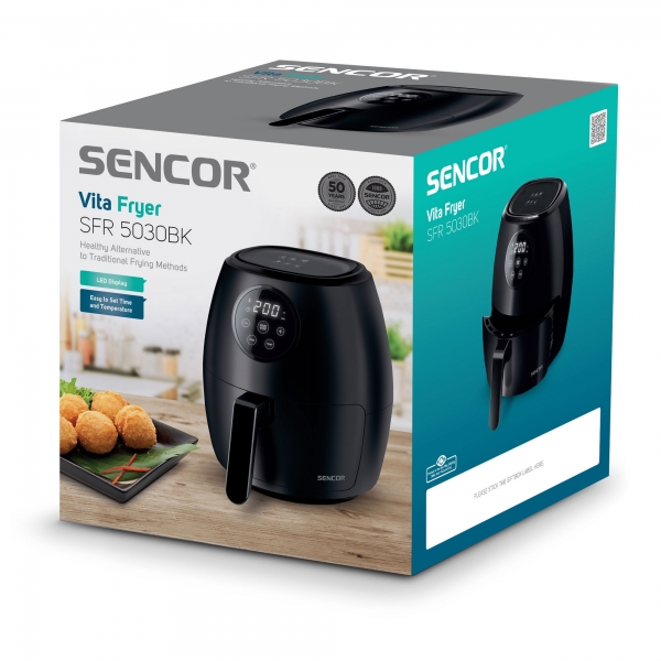 Sencor SFR 5030BK Air Fryer Fritöz