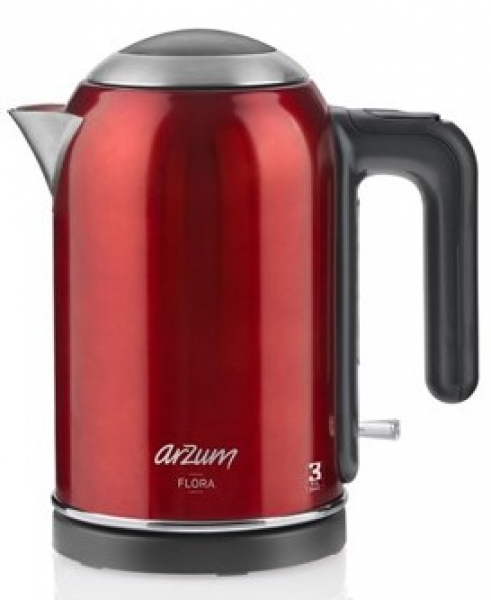 Arzum AR3012 Flora Su Isıtıcı (Turkuaz / Pembe / Kırmızı)