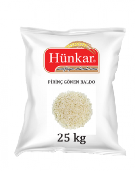 Hünkar Gönen Baldo Pirinç 25 kg