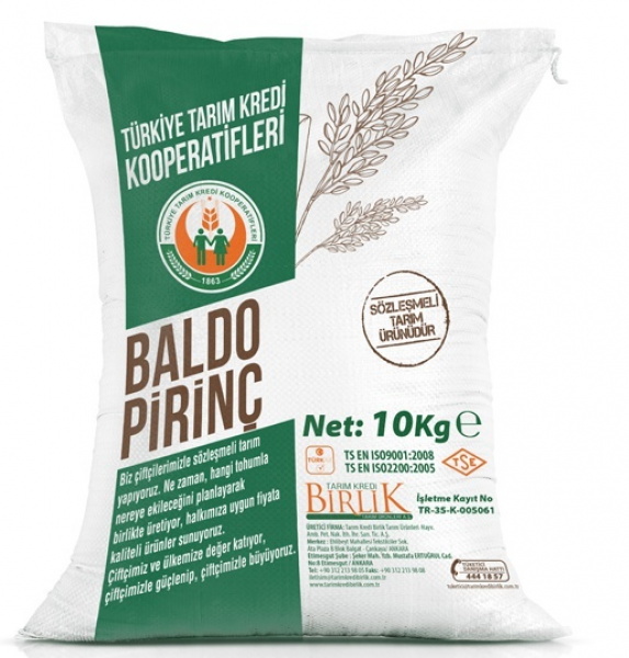 Tarım Kredi Birlik Baldo Pirinç 10 kg (10 kg)