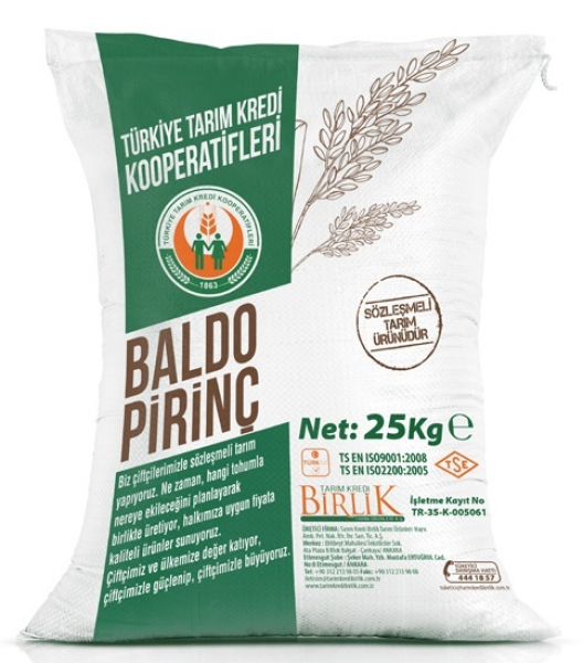 Tarım Kredi Birlik Baldo Pirinç 25 kg (25 kg)