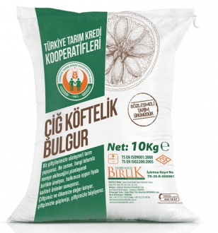 Tarım Kredi Birlik Çiğ Köftelik Bulgur 10 kg