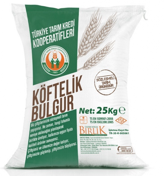Tarım Kredi Birlik Köftelik Bulgur 25 kg