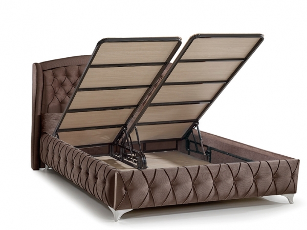 Mobilya Dükkanım MD Viola 180x200 Baza+Başlık+Yatak Seti