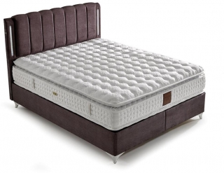 Mobilya Dükkanım MD Double 200x200 Baza+Başlık+Yatak Seti
