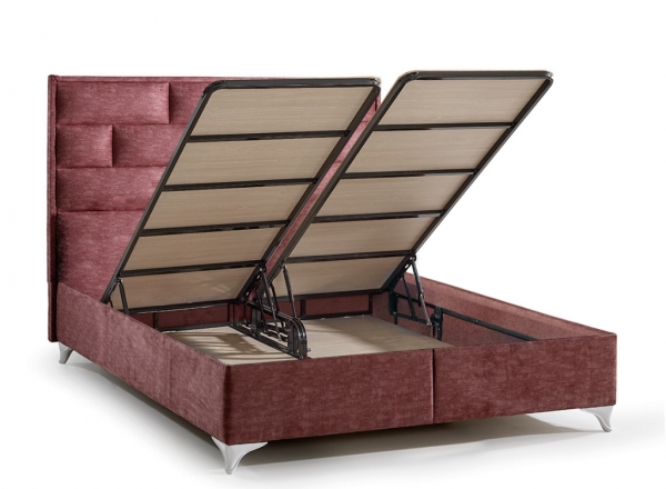 Mobilya Dükkanım MD Truva 180x200 Baza+Başlık+Yatak Seti
