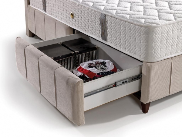 Mobilya Dükkanım MD Polo-Smart 120x200 Baza+Başlık+Yatak Seti