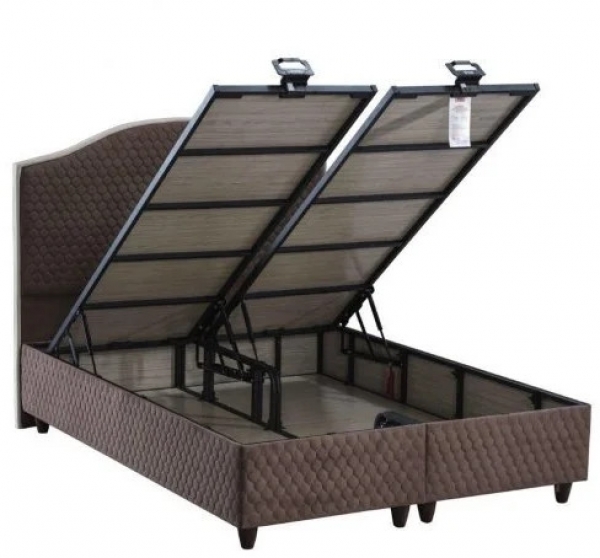 İpek Mobilya Starmaks 150x200 Baza+Başlık+Yatak Seti