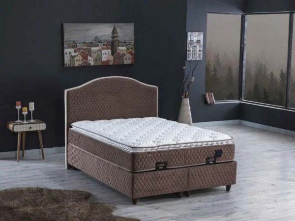 İpek Mobilya Starmaks 140x190 Baza+Başlık+Yatak Seti