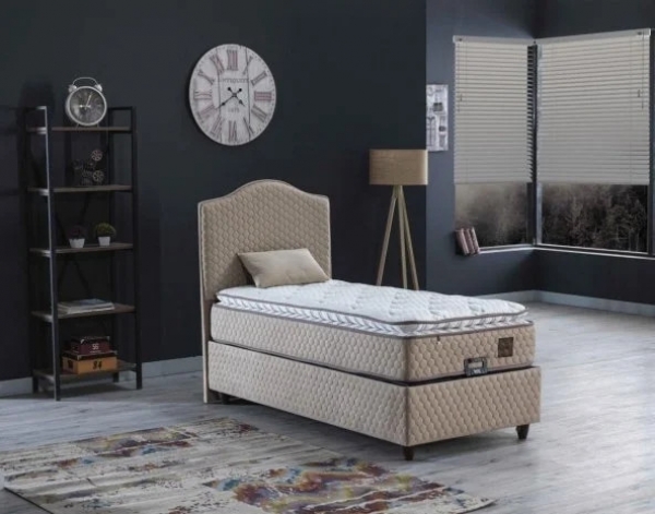 İpek Mobilya Starmaks 100x200 Baza+Başlık+Yatak Seti