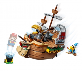 LEGO Super Mario 71360 Bowser’s Airship Expansion Set