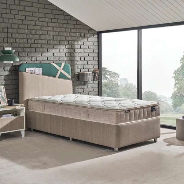 Yataş Bedding Lupo Conform 100x200 Baza+Başlık+Yatak Seti