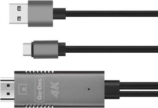 Go Des Type-C to HDMI USB-A Dönüştürücü