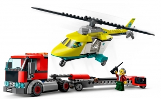 LEGO City 60343 Rescue Helicopter Transport