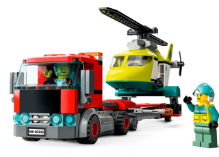 LEGO City 60343 Rescue Helicopter Transport