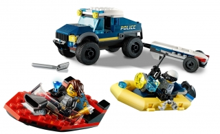 LEGO City 60272  Elite Police Boat Transport