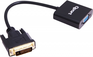 Qport Q-VDV2 DVI to VGA Dönüştürücü