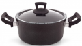 Hascevher Fulya Granit Derin Tencere 24 cm resim