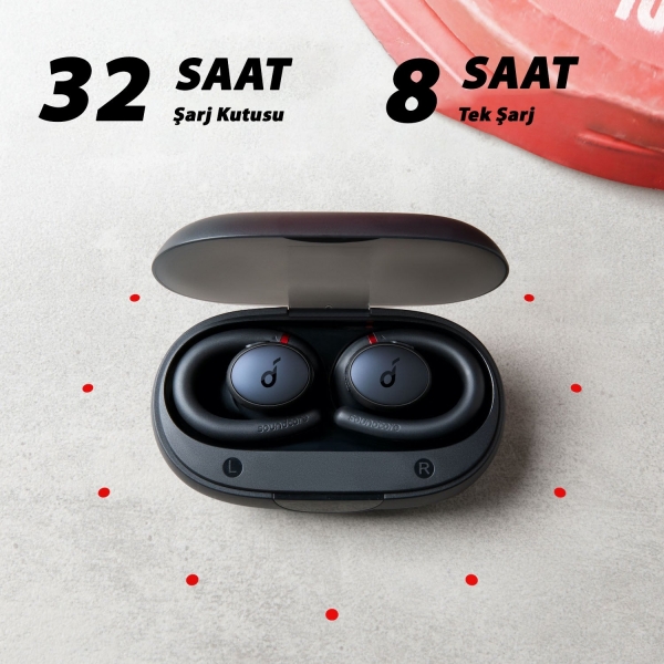 Anker Soundcore Sport X10 Tam Kablosuz Kulaklık