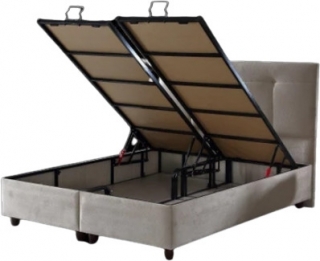 İpek Mobilya Manolya 150x200 Baza+Başlık+Yatak Seti