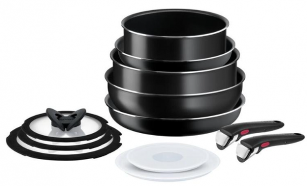 Tefal L15392 Ingenio Titanyum 1X SimpleCook Tencere Tava Seti 12 Parça