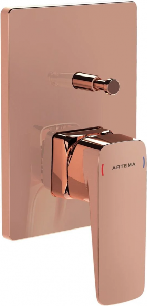 Artema Root Square Ankastre A4275226 Banyo Bataryası (Bakır)