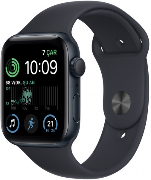 Apple Watch SE 2 (2022) 44mm Alüminyum Kasa ve Spor Kordon Akıllı Saat