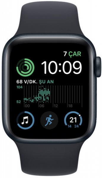 Apple Watch SE 2 (2022) Cellular 40mm Alüminyum Kasa ve Spor Kordon Akıllı Saat