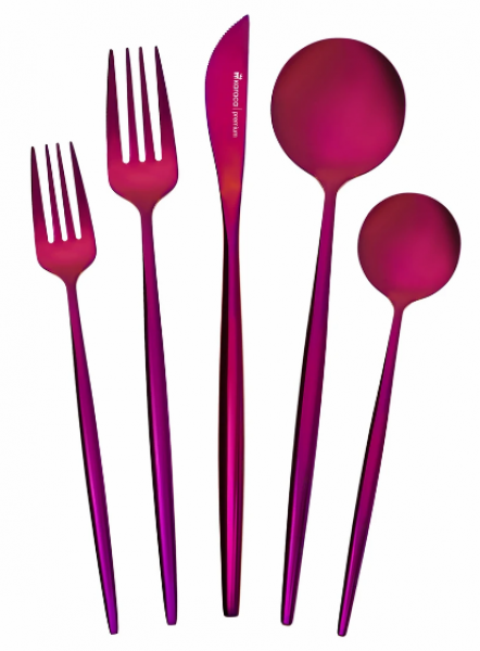 Karaca Orion Shiny Purple 30 Parça Çatal Kaşık Bıçak Takımı