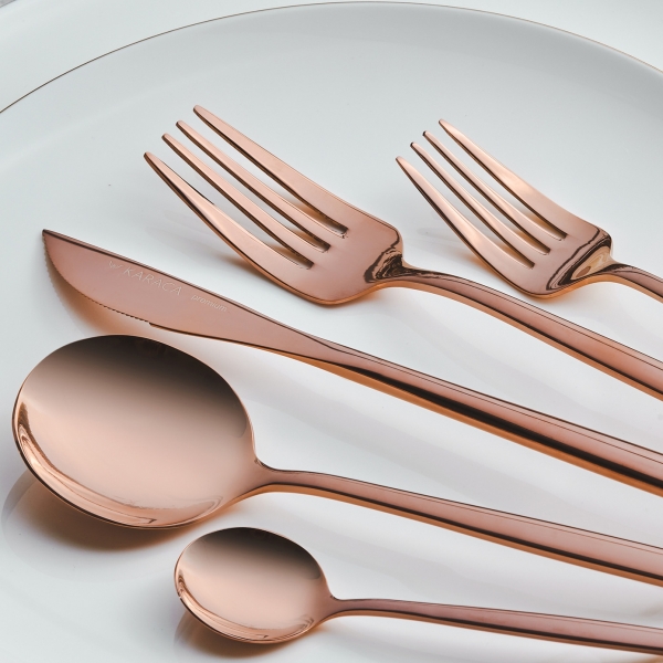 Karaca Orion Rosegold 30 Parça Çatal Kaşık Bıçak Takımı
