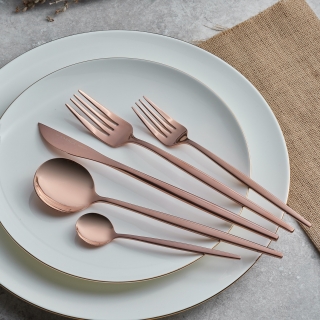 Karaca Orion Rosegold 30 Parça Çatal Kaşık Bıçak Takımı