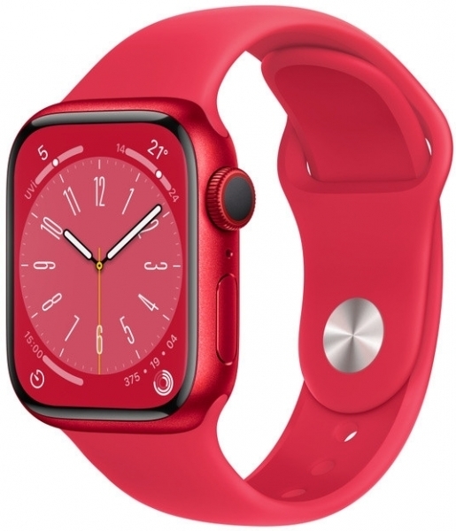 Apple Watch Series 8 45mm Alüminyum Kasa ve Spor Kordon Akıllı Saat