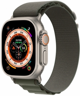Apple Watch Ultra Titanyum Kasa ve Alpine Loop Akıllı Saat