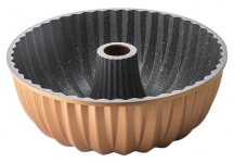 Emsan Griss Hardstone Gold Döküm Kek Kalıbı 24 cm resim