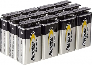 Energizer Industrial 9V 6LR61 EN22 12'li Dikdörtgen Pil