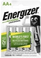 Energizer Recharge Universal AA 1300 mAh 4'lü resim