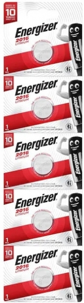 Energizer CR2016 5'li Düğme Pil