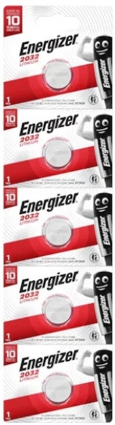Energizer CR2032 5'li Düğme Pil
