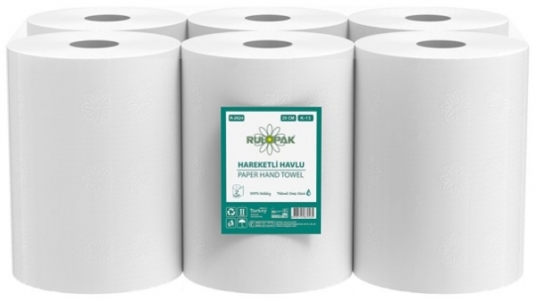 Rulopak K-13 Kağıt Havlu 6 Rulo