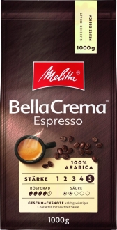 Melitta BellaCrema Espresso Çekirdek Kahve 1 kg