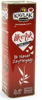 Kavlak İlk Hasat Soğuk Sıkım Zeytinyağı 2 lt