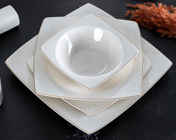 Acar Henna 60 Parça Yemek Takımı