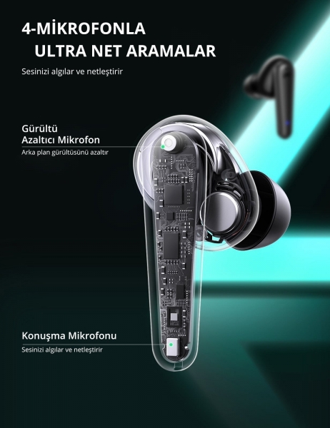 Ugreen HiTune T1 Tam Kablosuz Kulaklık